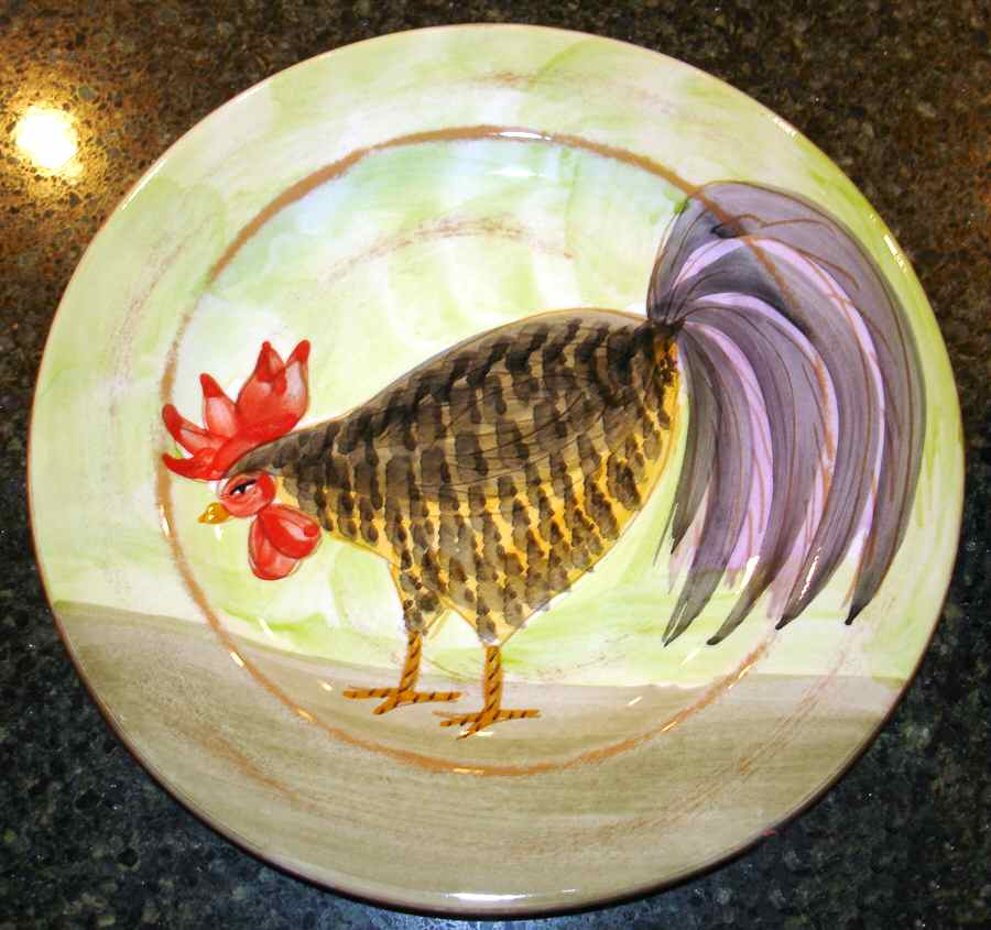 Il Galletto Green Salad Plate by Presenttense-1