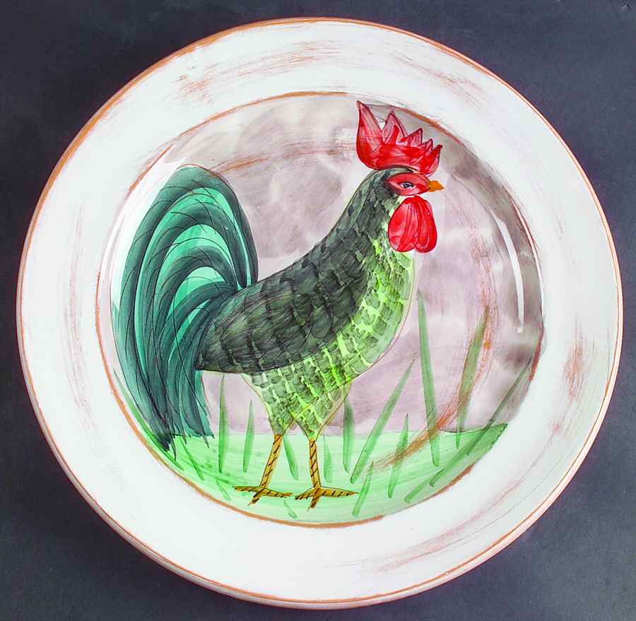 Il Galletto Accesories 13" Chop Plate (Round Platter) by Presenttense-1