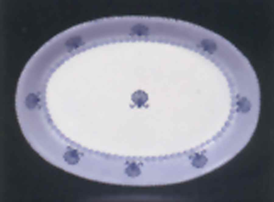 Shell and Pearl 16" Oval Serving Platter by Presenttense-1