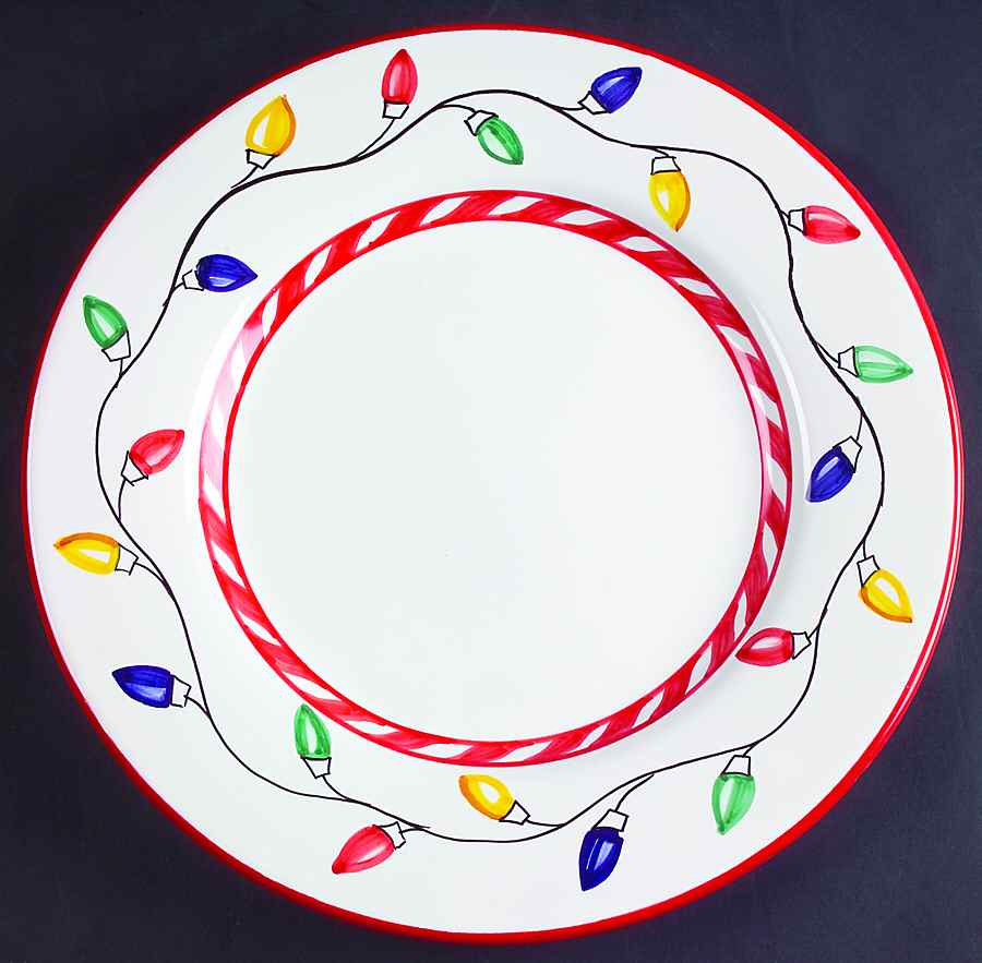 Twinkle Dinner Plate by Presenttense-1