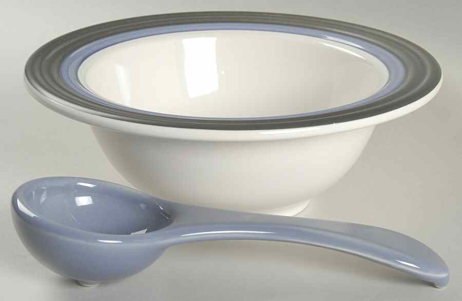 Mystic Dip/Salsa Crock & Ladle by Pfaltzgraff-1