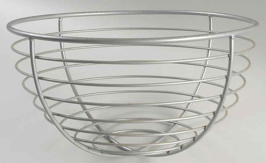 Mystic 11" Wire Bowl, No Wood Stand by Pfaltzgraff-1