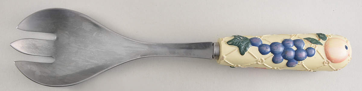 Orchard Salad Serving Fork with Stainless Prongs by Pfaltzgraff-1