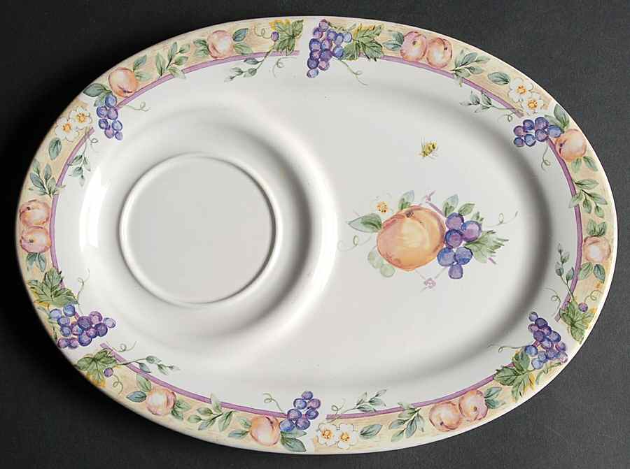 Orchard Oval Snack Tray by Pfaltzgraff-1