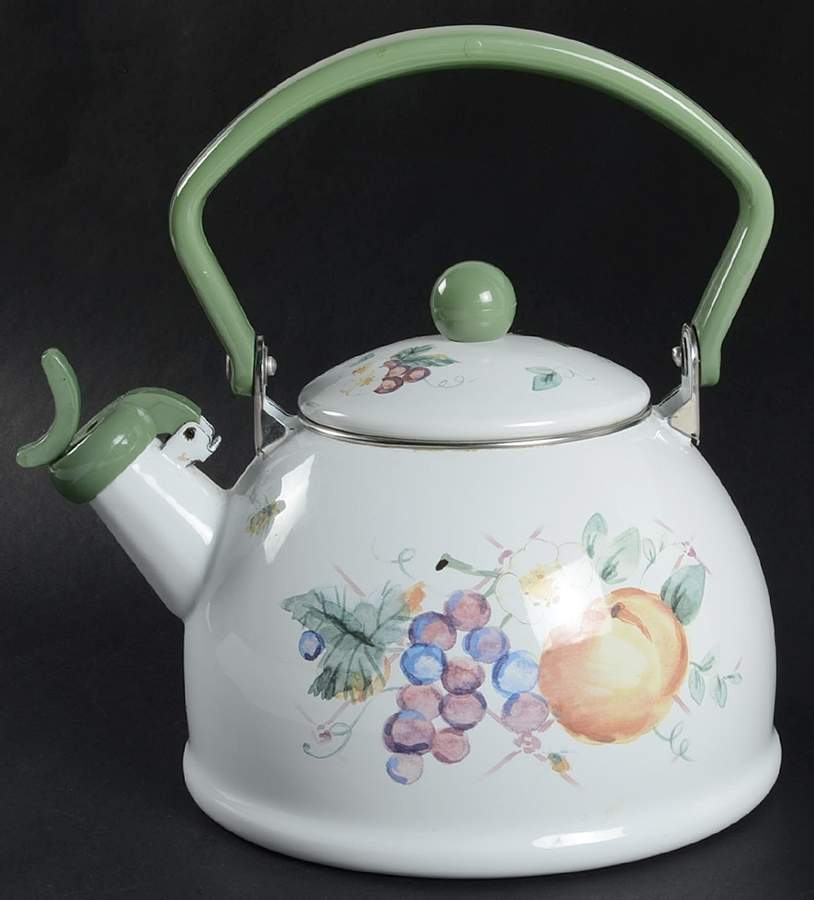Orchard Metal Kettle & Lid by Pfaltzgraff-1