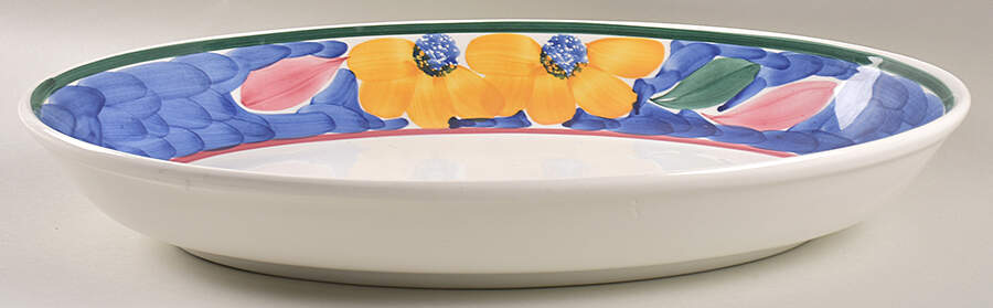 PER30 16" Oval Vegetable Bowl by Pier 1-1