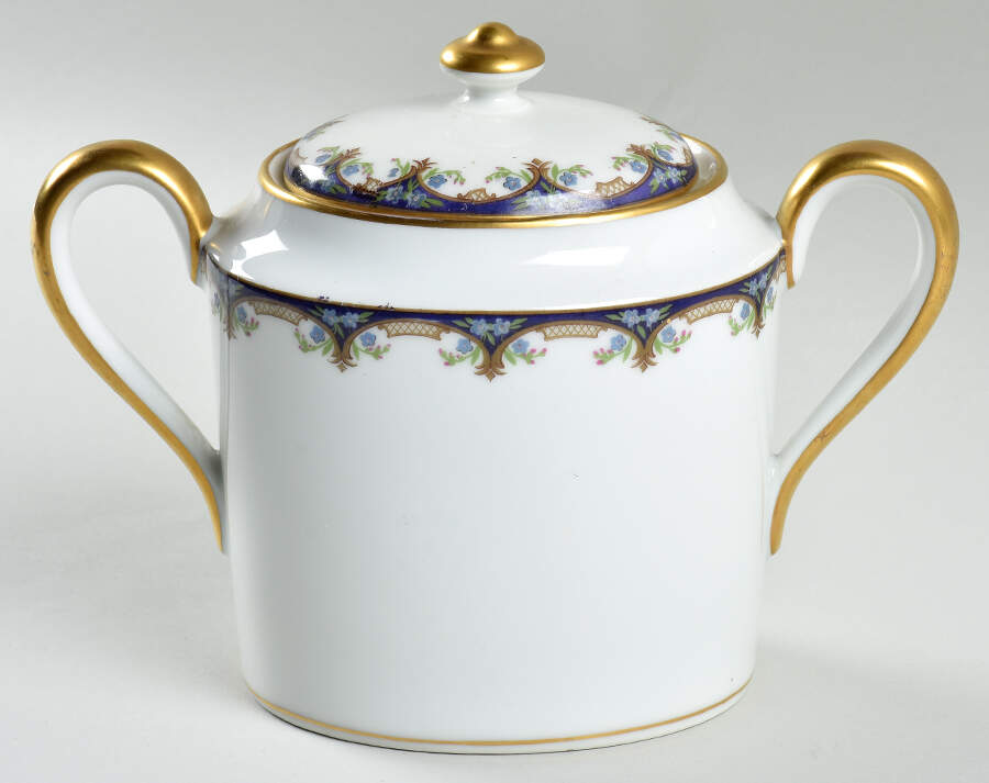 POY337 Large Sugar Bowl & Lid by Jean Pouyat-1