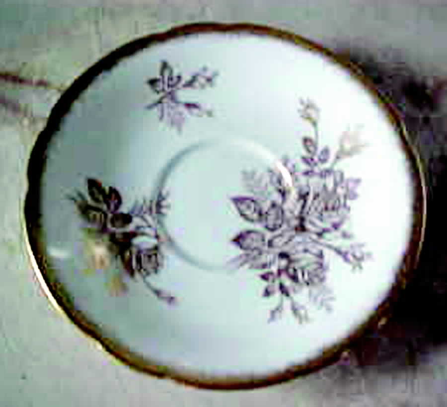 Anniversary Rose Saucer by Paragon-1