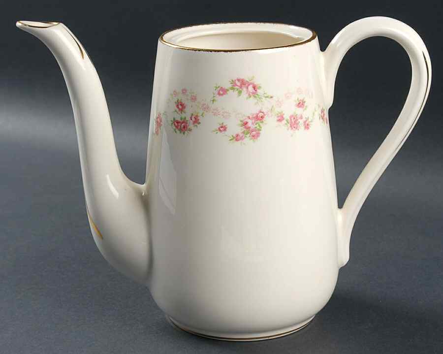 Florence (Smooth Edge) Coffee Pot No Lid by Pope Gosser-1