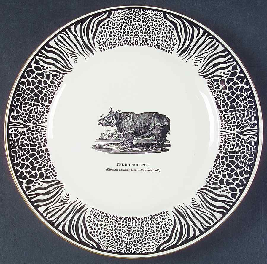 Bewick's Beastes Dinner Plate by Prinknash-1
