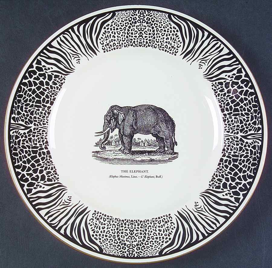 Bewick's Beastes Dinner Plate by Prinknash-1