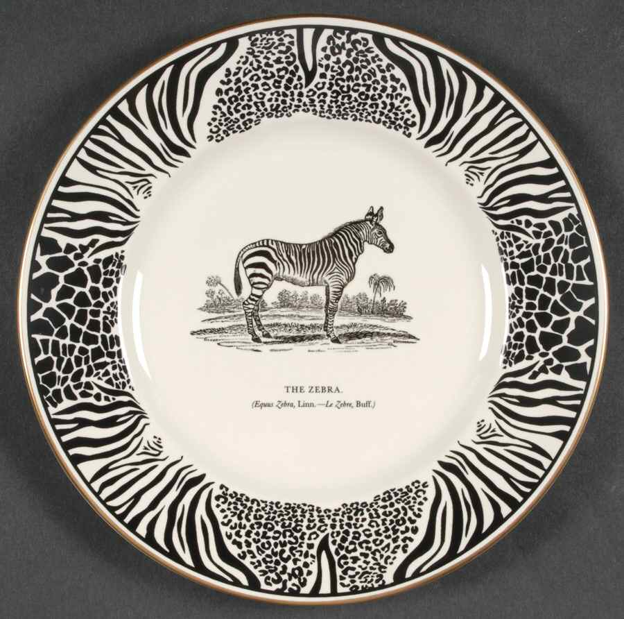 Bewick's Beastes Salad Plate by Prinknash-1