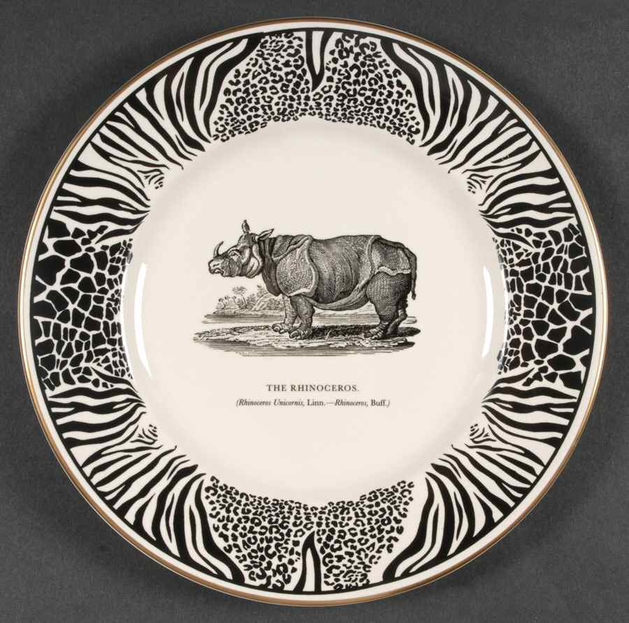Bewick's Beastes Salad Plate by Prinknash-1