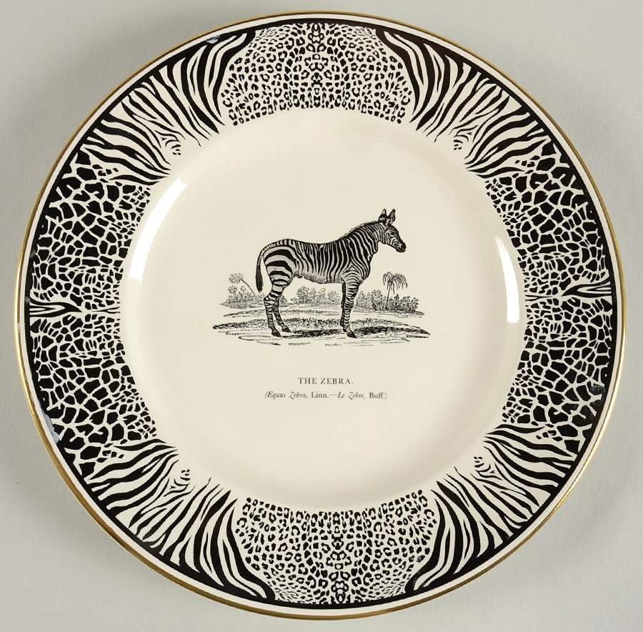 Bewick's Beastes 12" Chop Plate (Round Platter) by Prinknash-1