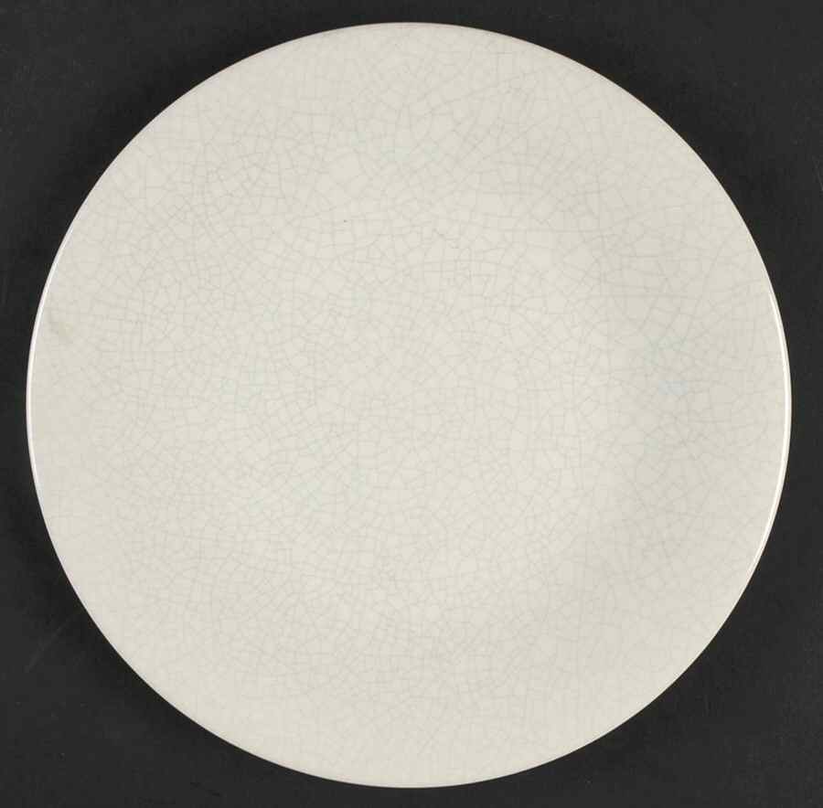 Crackle Creme Salad Plate by Pottery Barn China-1