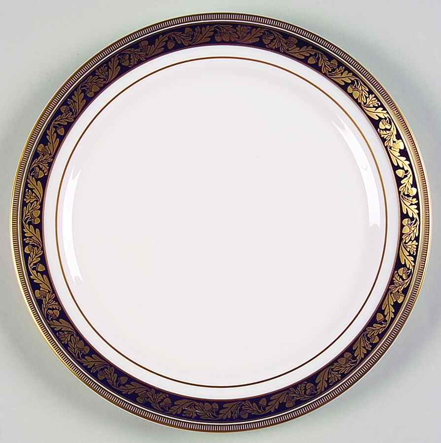 Harvest Leaf Salad Plate by Pickard-1
