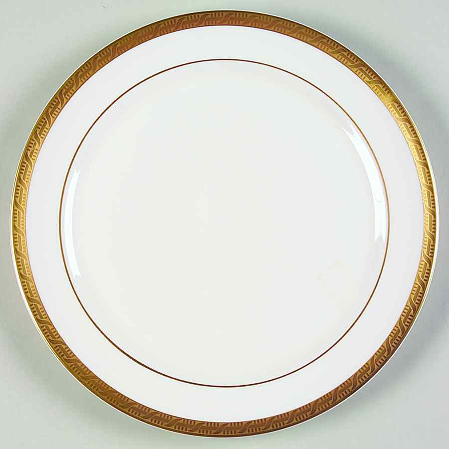 High Point Gold Salad Plate by Pickard-1
