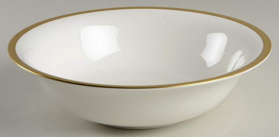 High Point Gold 9" Round Vegetable Bowl by Pickard-1