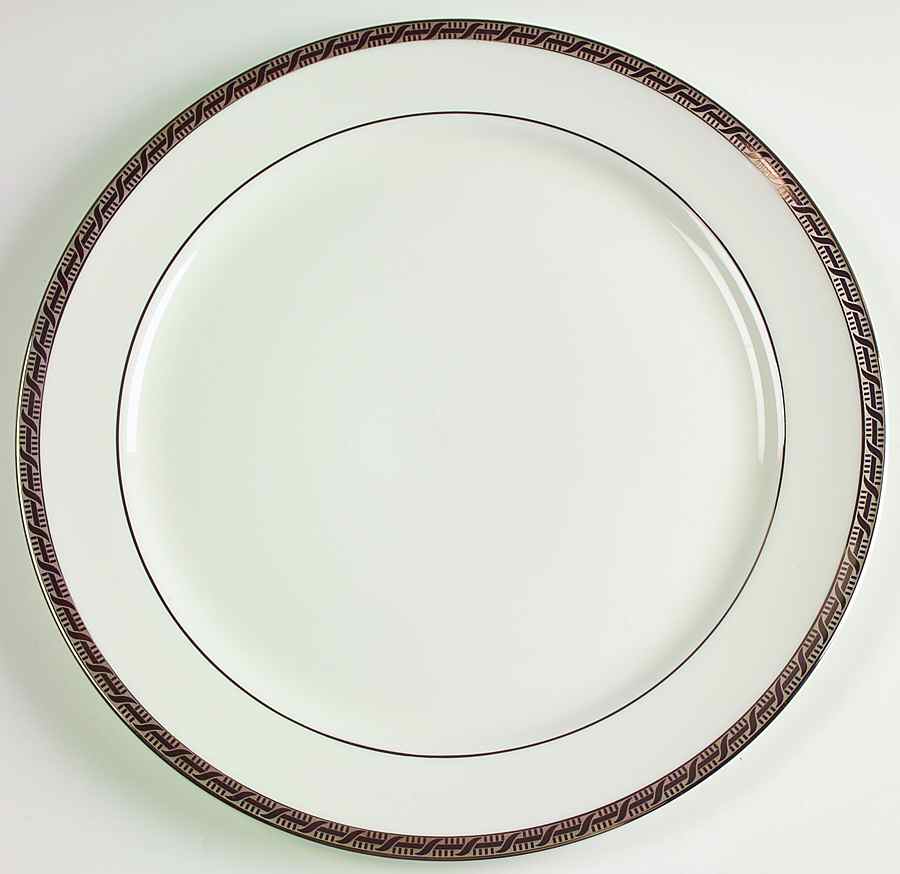 High Point Platinum Dinner Plate by Pickard-1