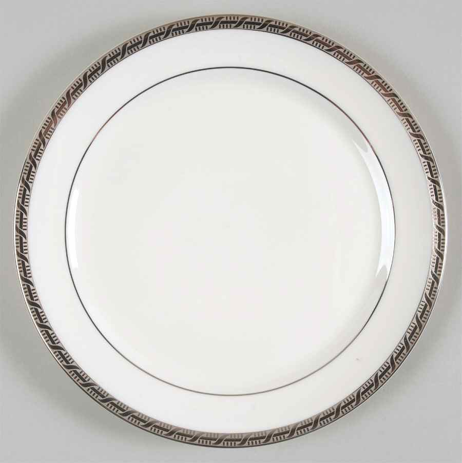 High Point Platinum Salad Plate by Pickard-1