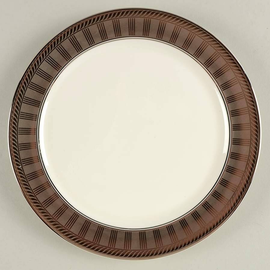 High Point Platinum Accent Salad Plate by Pickard-1