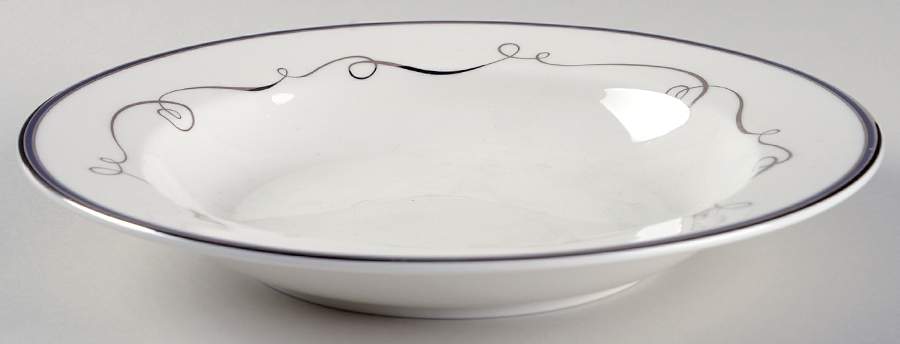 Infinity Large Rim Soup Bowl by Pickard-1