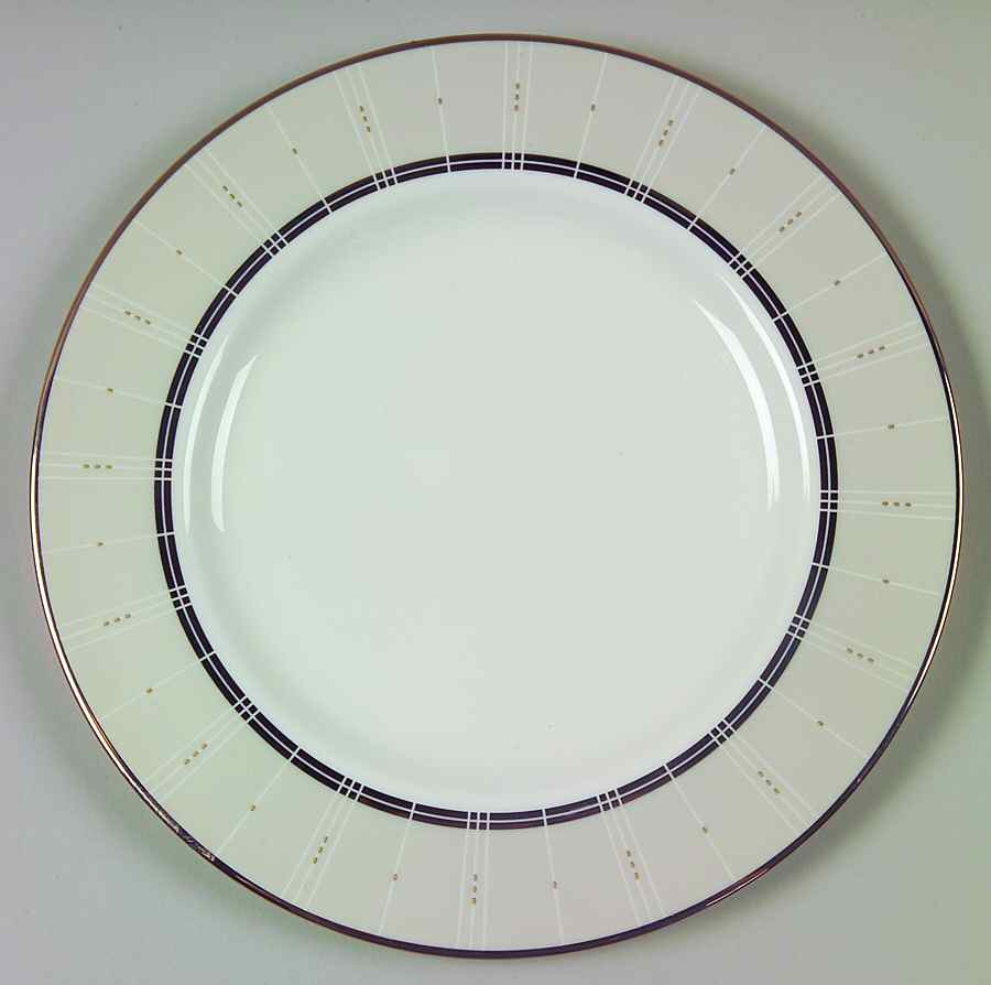 Palladium Accent Salad Plate by Pickard-1