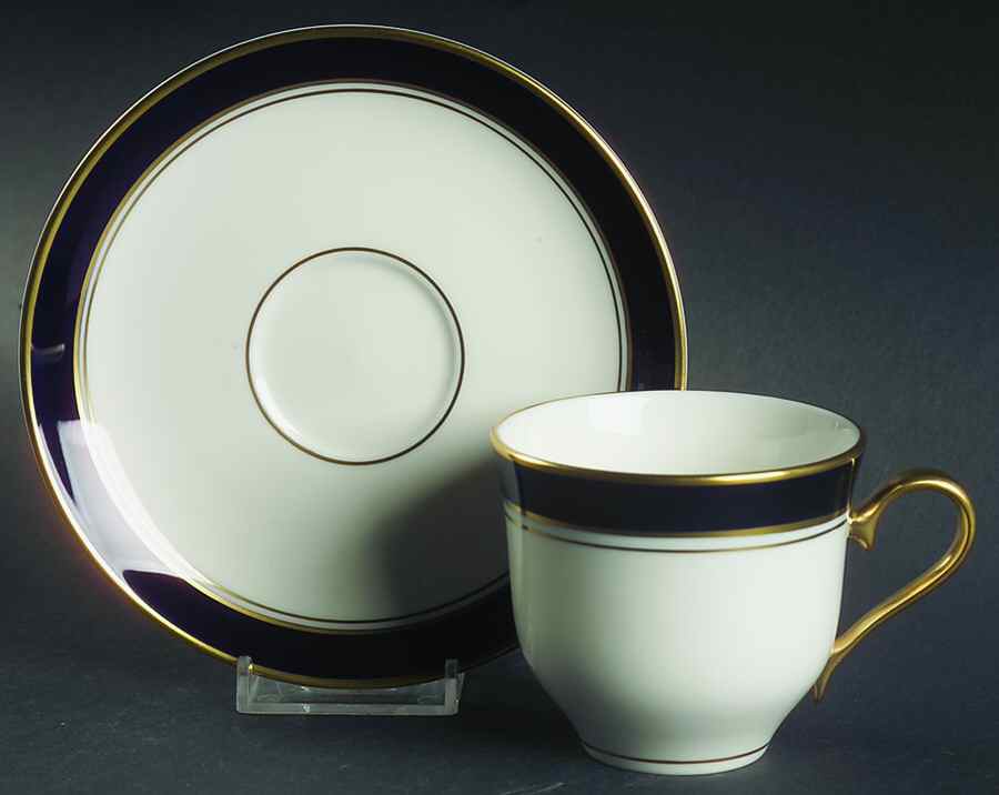 Savannah Flat Cup & Saucer Set by Pickard-1
