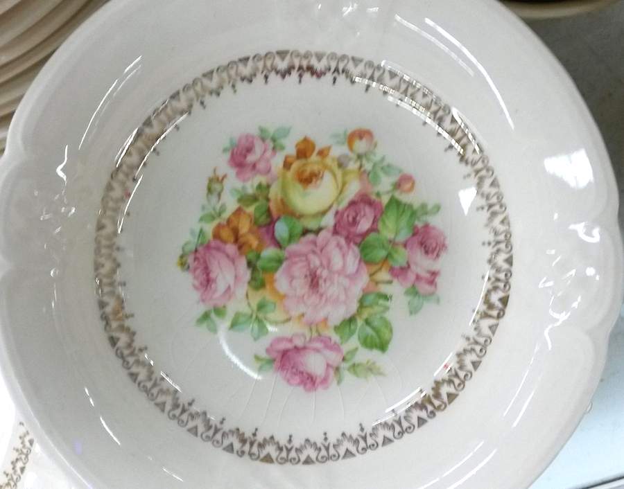 PCP188 Fruit/Dessert (Sauce) Bowl by Paden City-1