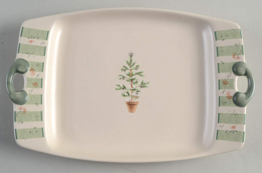 Naturewood Holiday 10" Rectangular Serving Platter by Pfaltzgraff-1