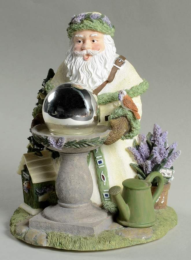 Naturewood Holiday Santa Claus Figurine by Pfaltzgraff-1