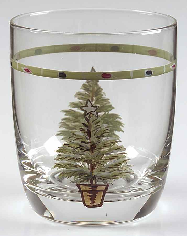 Naturewood Holiday Glassware Double Old Fashioned by Pfaltzgraff-1
