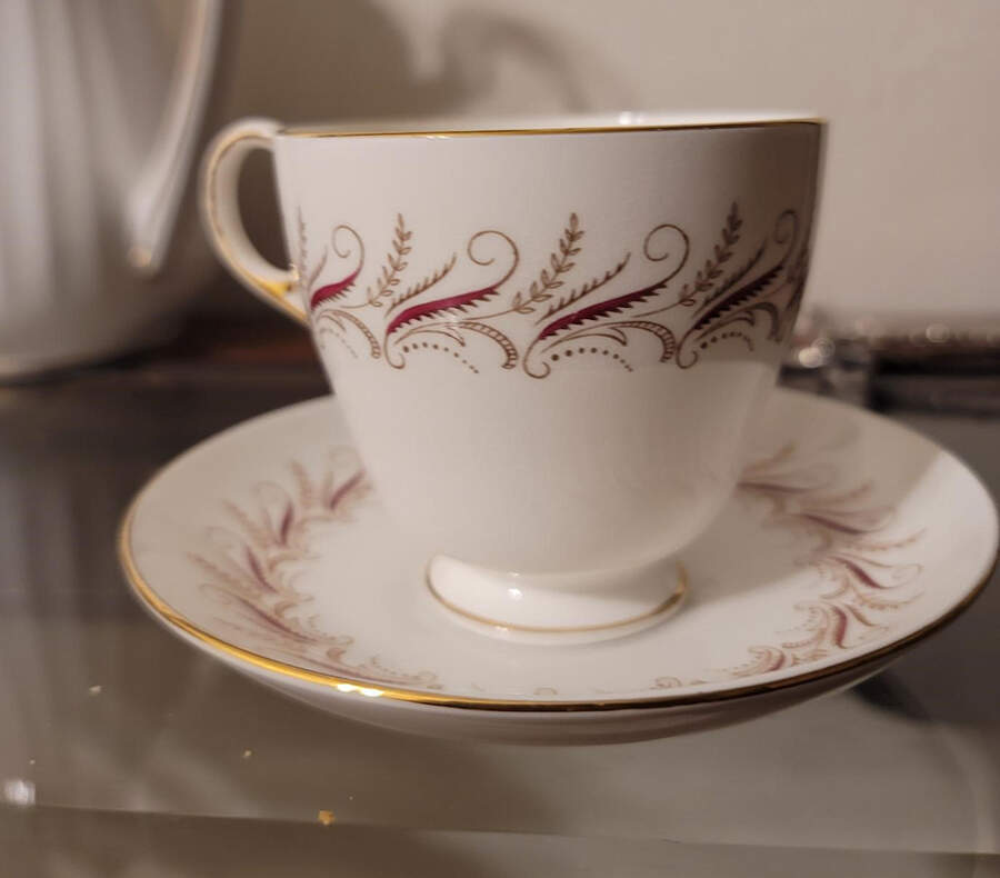 Melody Footed Cup & Saucer Set by Paragon-1