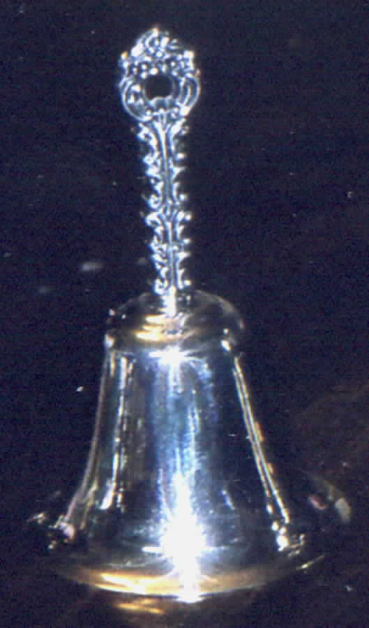 441 (Silverplate, Hollowware) Silverplate Bell by Poole Silver -1
