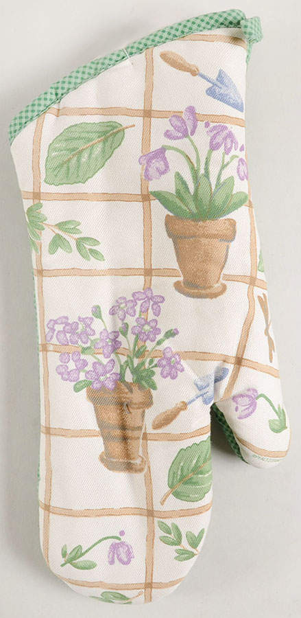 Flower Garden Cloth Oven Mitt by Pfaltzgraff-1
