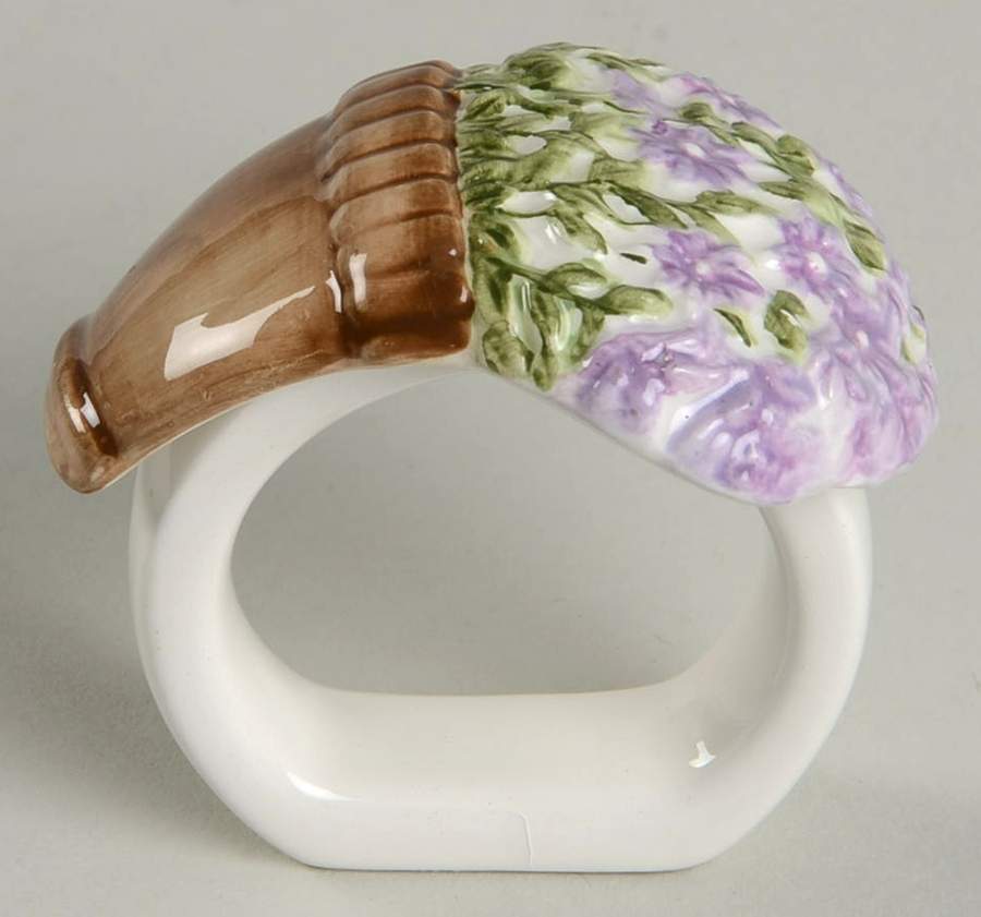 Flower Garden Napkin Ring by Pfaltzgraff-1