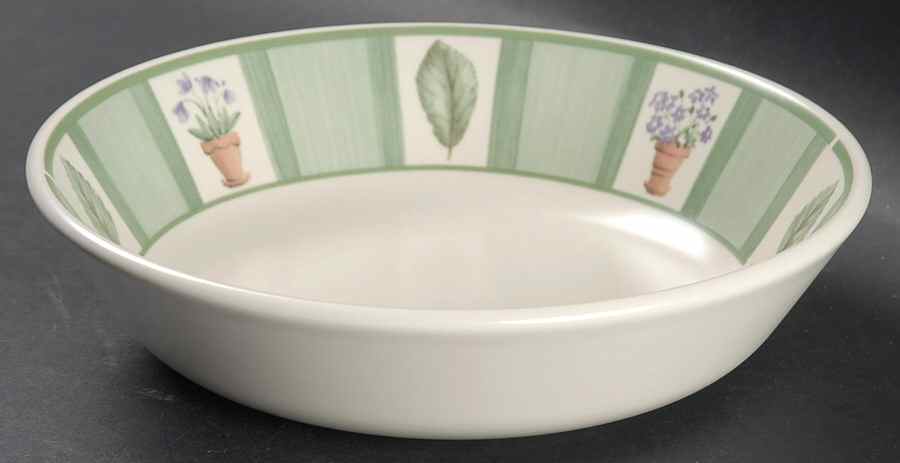 Flower Garden 8" Individual Pasta Bowl by Pfaltzgraff-1