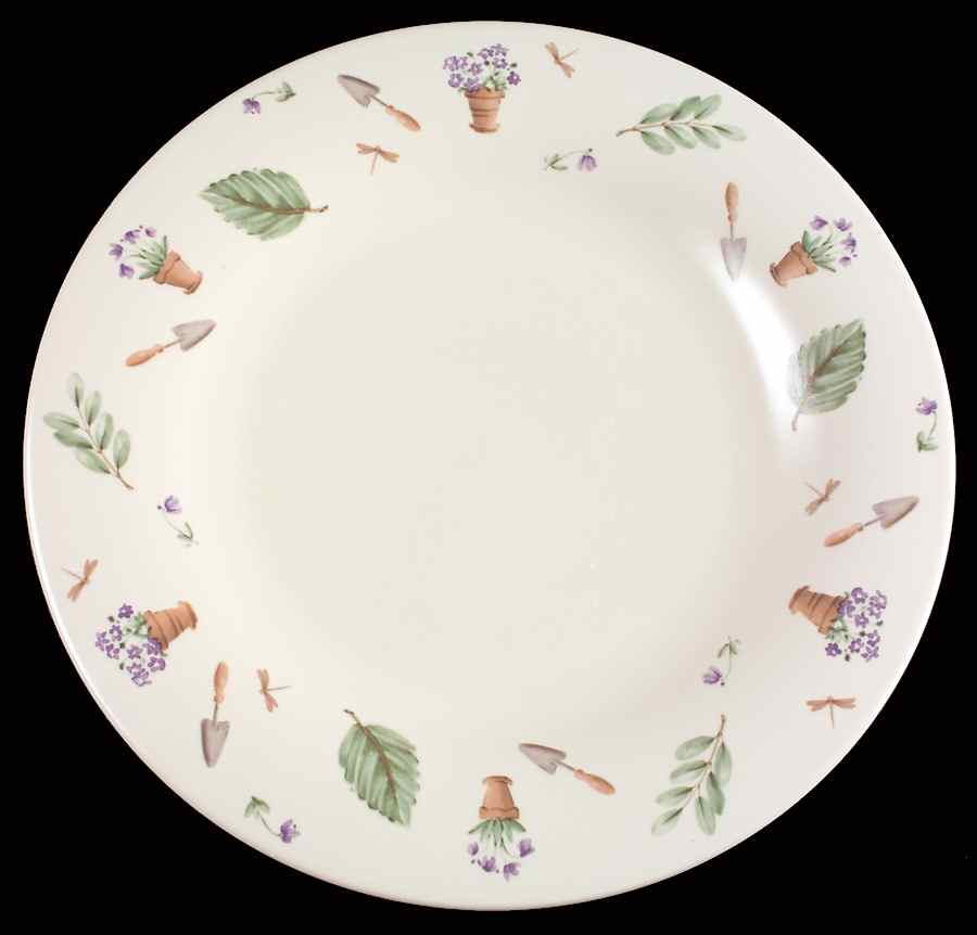Flower Garden 12" Chop Plate (Round Platter) by Pfaltzgraff-1