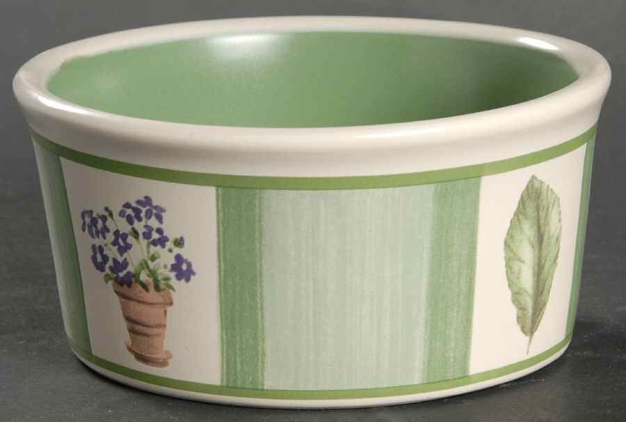 Flower Garden Dip Bowl (for Dip and Spreader) by Pfaltzgraff-1