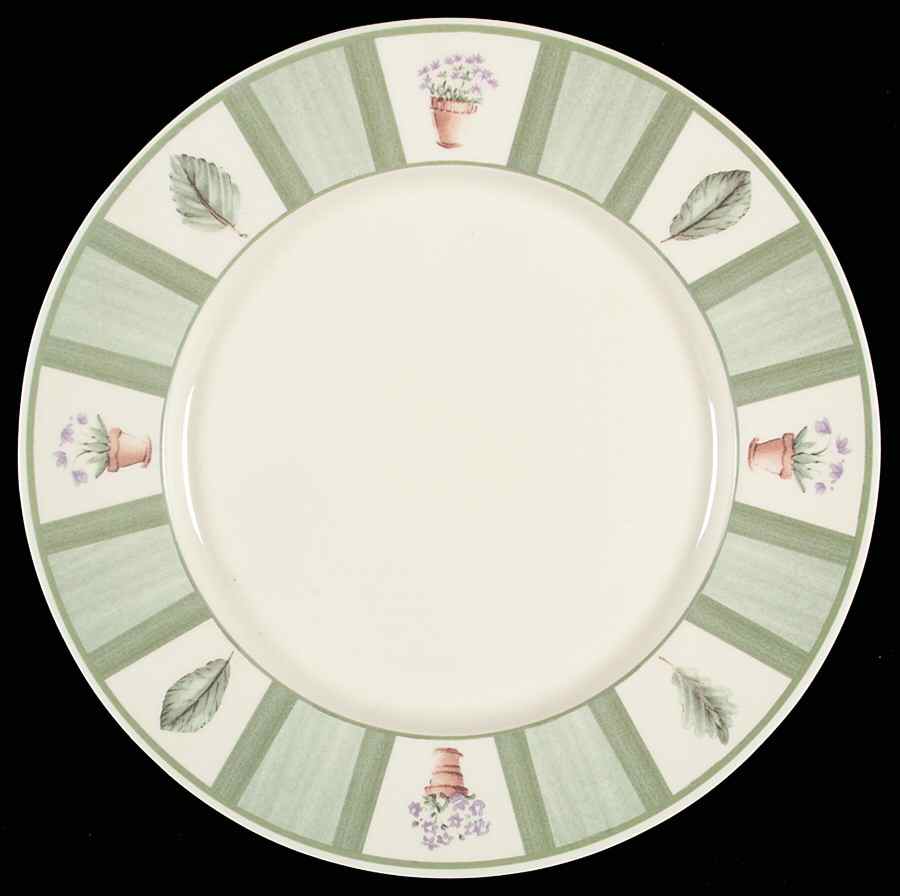 Flower Garden Melamine Dinner Plate by Pfaltzgraff-1