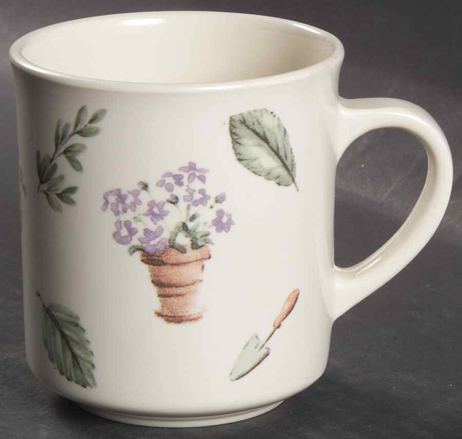 Flower Garden Melamine Mug by Pfaltzgraff-1