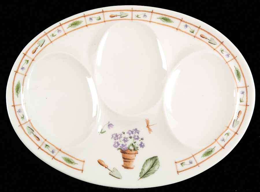 Flower Garden Melamine Spoon Rest (Holds 3 Spoons) by Pfaltzgraff-1