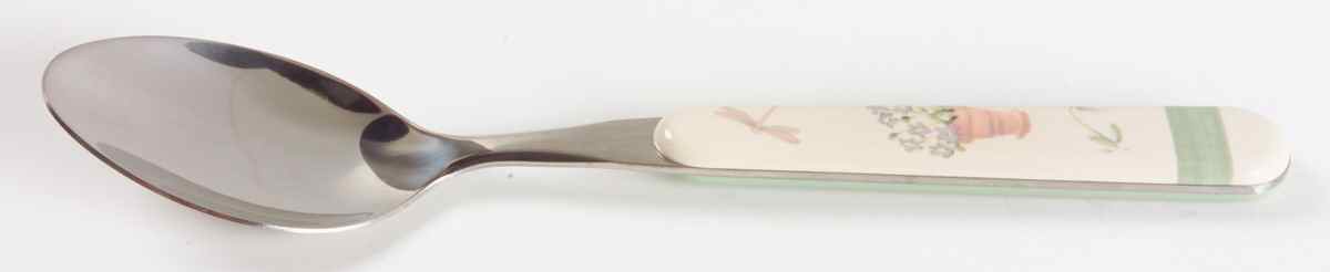 Flower Garden Place/Oval Soup Spoon by Pfaltzgraff-1