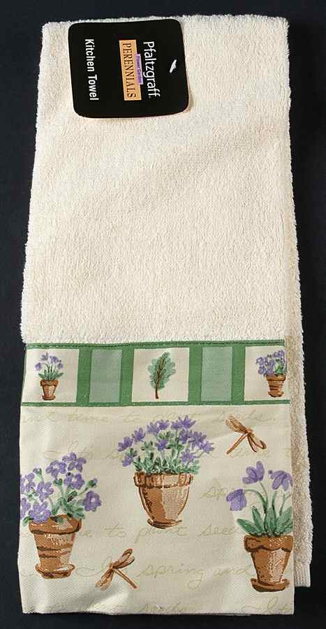 Flower Garden Cloth Kitchen Towel by Pfaltzgraff-1