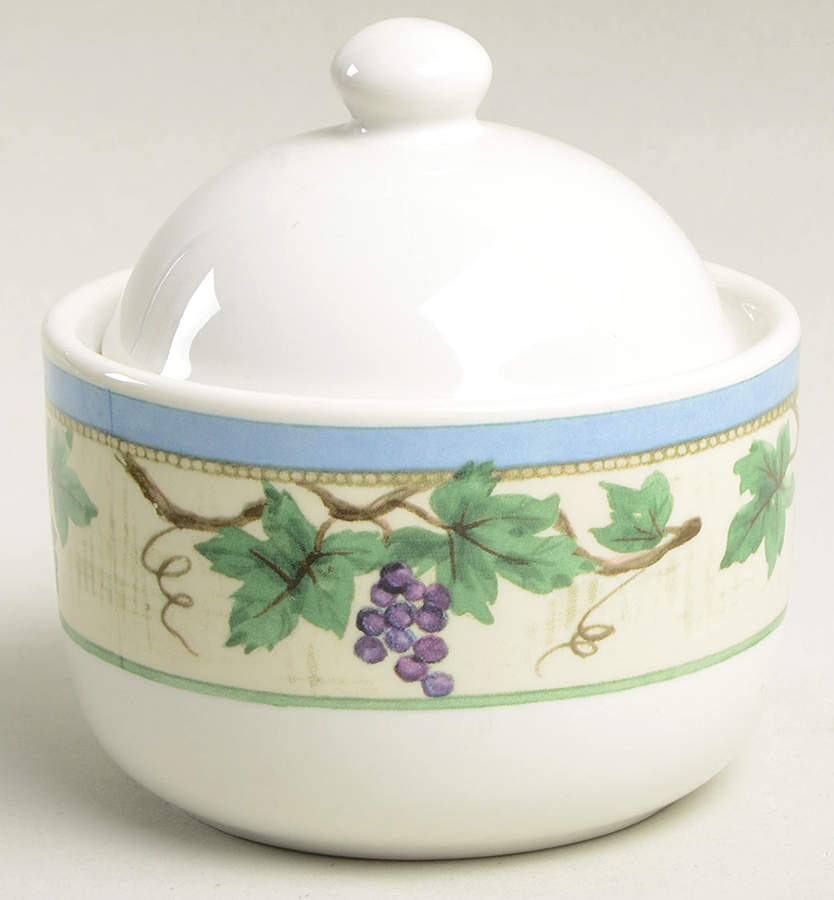 Merlot Sugar Bowl & Lid by Pfaltzgraff-1