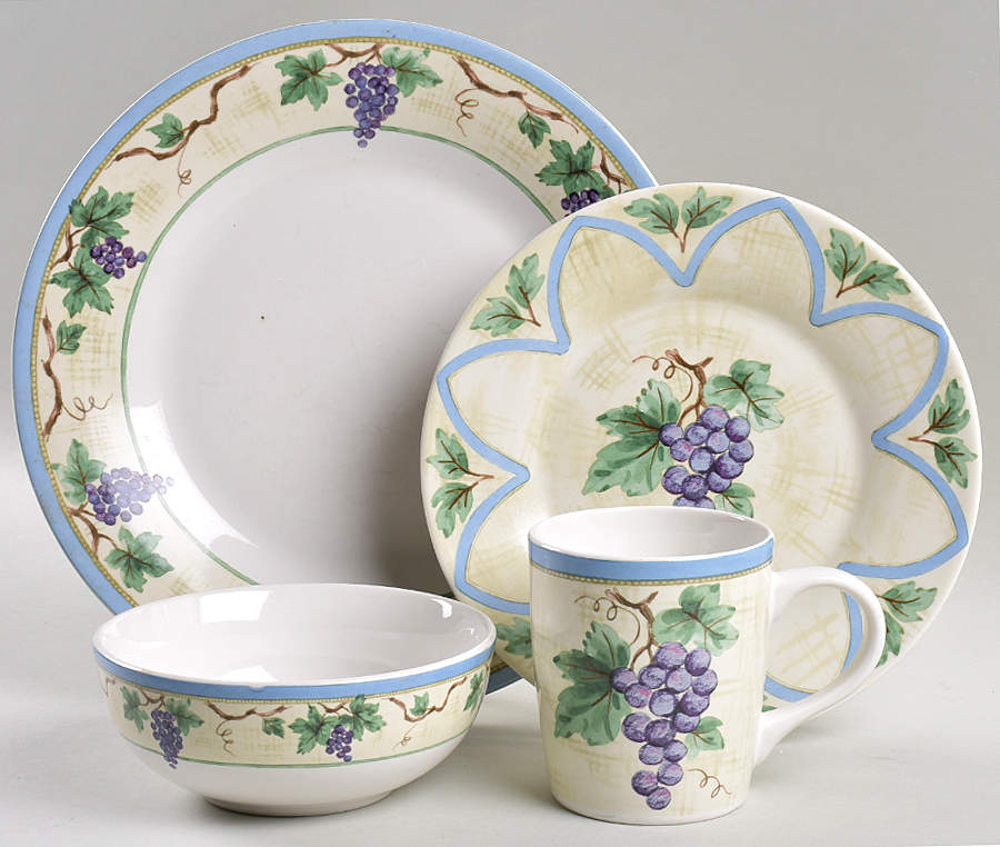 Merlot 4 Piece Place Setting by Pfaltzgraff-1