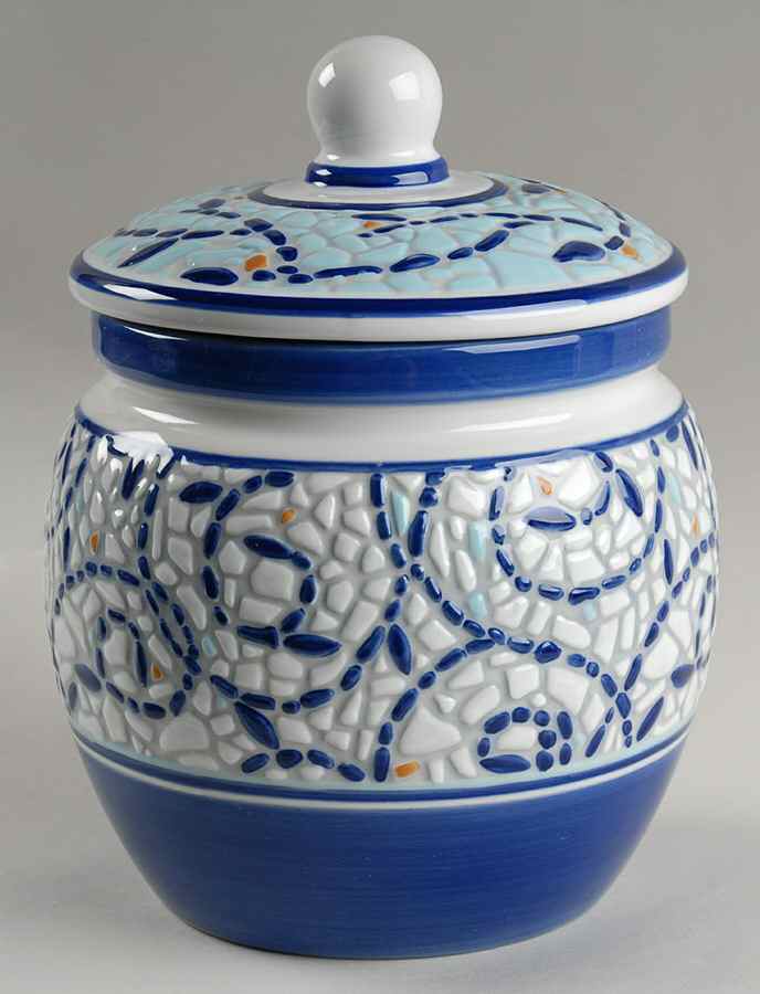 Monaco Small Canister & Lid by Pfaltzgraff-1