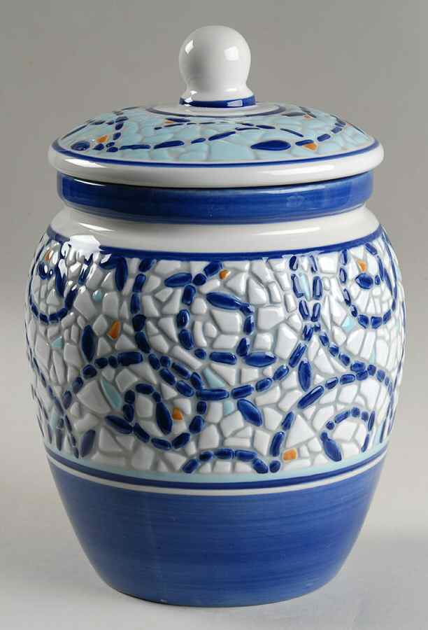 Monaco Medium Canister & Lid by Pfaltzgraff-1