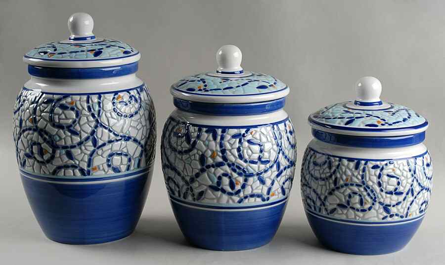 Monaco (3 Piece) Canister Set (Box Set) by Pfaltzgraff-1