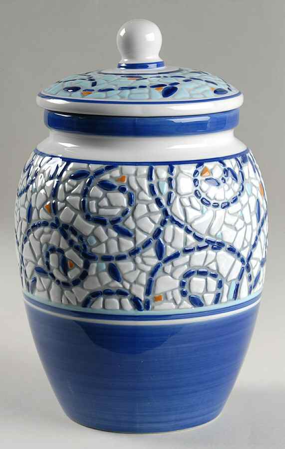 Monaco Large Canister & Lid by Pfaltzgraff-1